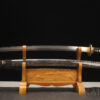 Schwarz Gold Drachen Katana