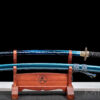 Katana mit blauer Klinge
