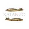 Gold Koi Menuki