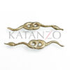 Katana Menuki Schlange