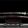 Katana mit wildem Hamon
