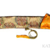 Schwerttasche für Katana und Wakizashi – goldfarben mit weichem Innenfutter