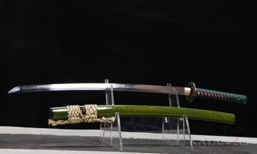 Ryūrin Katana aus T10 Stahl, handgeschmiedet