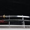 sandpolierte Klinge mit japanischer Gravur Freier Geist