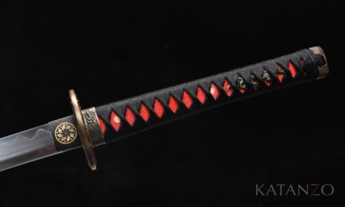 Chishio Katana aus gefaltetem T10 Stahl