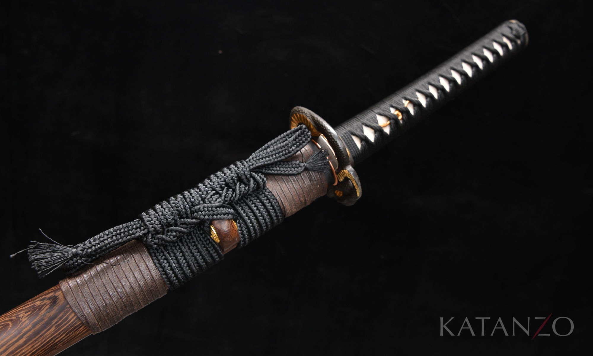 Hebinami Katana aus gefaltetem T10 Stahl