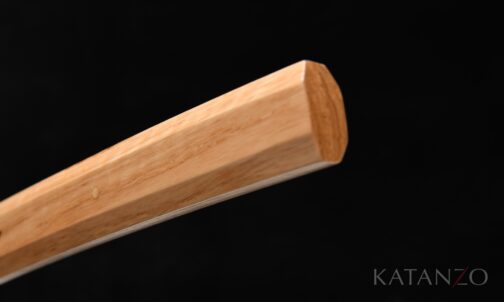Shiraki Shirasaya Katana aus hellem Paulowniaholz