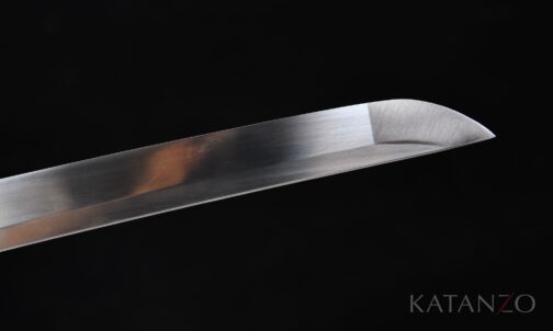 Sandpolierte Klinge aus 1060 Kohlenstoffstahl