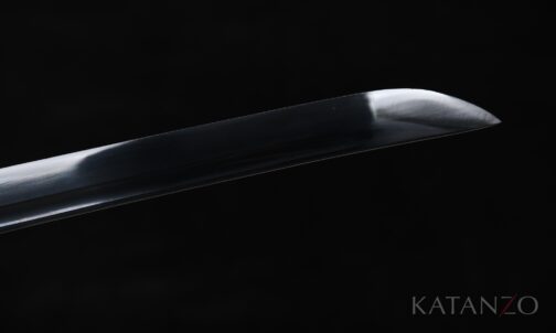Sandpolierte schwarze Klinge aus 1060 Stahl