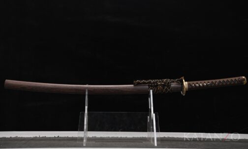 Shitanryū Katana aus gefaltetem 1060 Stahl